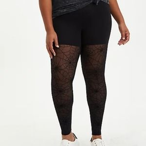 Torrid Spider Web Leggings